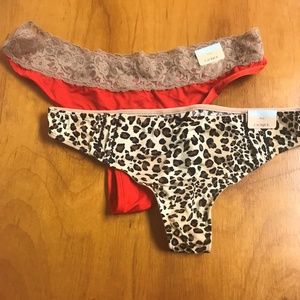 Cacique Thong Bundle, Size 14/16